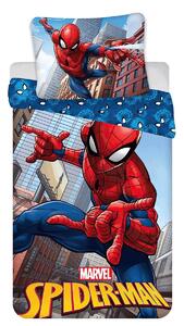 Jerry Fabrics povlečení SPIDERMAN 04, modré, bavlna hladká, 140x200cm + 70x90cm