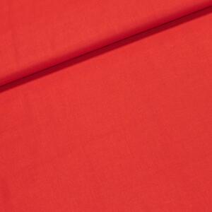 Bavlněné plátno UNI EKKA, jednobarevná červená, š.150cm (látka v metráži)
