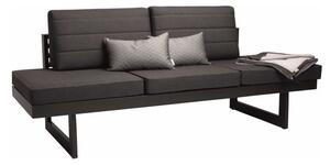 Stern Sofa/lehátko New Holly, Stern, 216x80x68 cm, rám lakovaný hliník anthracite, výplet textilen carbon, rychleschnoucí výplň, venkovní látka Slate grey
