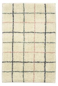 Koupelnová předložka Checked no. 1 Tufted 60 × 90 cm