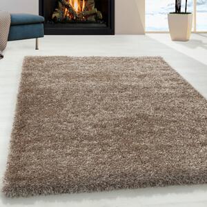 Kusový koberec Brilliant Shaggy 4200 Taupe 200x290 cm