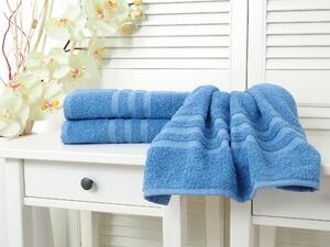 B.E.S. - Petrovice, s.r.o. Bavlněný froté ručník Standard - Dark blue Rozměr: 30 x 50