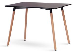 Stůl BERGEN Rozměr: 100x70 cm, Odstín: Černá