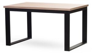 ITTC Stima Stůl 970 s kovovou podnoží Rozměr: 120x80 + 40 cm, Odstín: Dub Sonoma