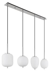 Globo 15345-4NO - Lustr na lanku BLACKY I 4xE14/40W/230V