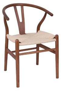 Jídelní židle Vero Walnut, ořech, dřevěná