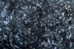 Makro Abra Kusový koberec vhodný k praní ANDRE 1058 Ornament vintage protiskluzový černý modrý Rozměr: 80x150 cm