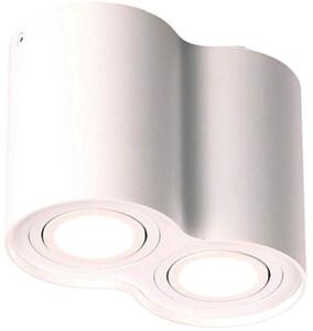 MaxLight Basic Round stropní světlo 2x50 W bílá C0085