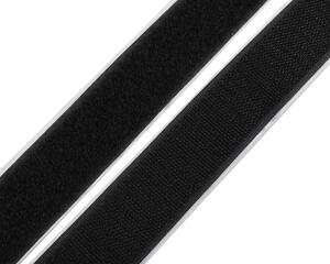 Stoklasa Suchý zip háček + plyš samolepící 750612 černý, šířka 3cm (v metráži)