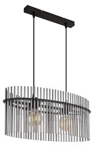 Globo 15698H3 - Lustr na lanku GORLEY 2xE27/60W/230V černá