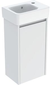 Geberit Selnova Square umyvadla se skříňkou 36 cm bílá 504.130.00.1