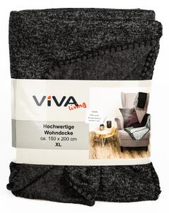 Avax deka FLEECE, tmavě šedý melír, 150x200cm