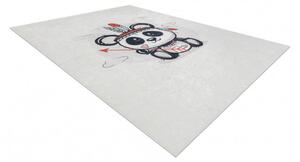 Dětský kusový koberec Bambino 1129 Panda cream 80x150 cm