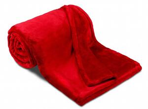 Deka z kolekce SLEEP WEEL. Přijemná deka z mikroflanelu v bordó barvě. Rozměr deky je 150x200 cm