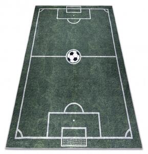 Dětský kusový koberec Bambino 2138 Football green 80x150 cm