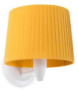 FARO 64306-36 SAMBA bílá/skládaná žlutá nástěnná lampa - FARO