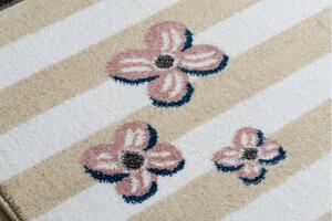 Dětský kusový koberec Petit Birds cream 140x190 cm