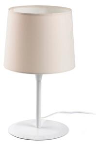 CONGA bílá/béžová stolní lampa - FARO