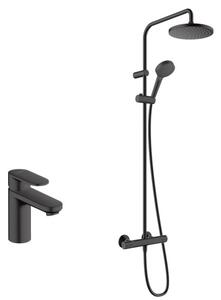 Sada sprchová sada Hansgrohe Vernis Blend 26089670, umyvadlová baterie Hansgrohe Vernis Blend 71580670