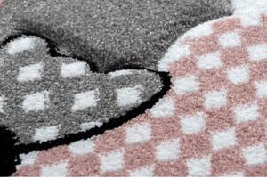 Dětský kusový koberec Petit Dolly sheep grey kruh 120x120 cm