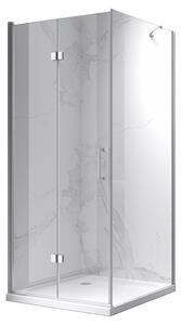 BPS-koupelny Čtvercový sprchový kout ZES KZ20C 90x90 chrom/transparent - bez vaničky