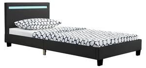 - Čalouněná postel Verona 90 x 200 cm - černá
