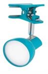 Nipeko /LED skřipcová stolní lampička HC001 modrá