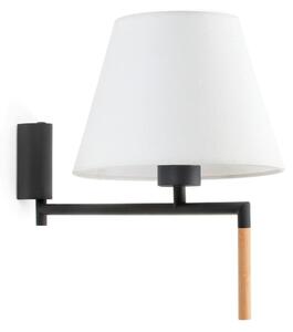 RON nástěnná lampa, tmavě šedá/bílá - FARO
