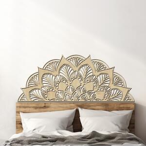Dřevo života | Mandala k posteli POTĚŠENÍ | Rozměry (cm): 90x36 | Barva: Ořech