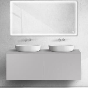 Oltens Lun skříňka 140x44.7x52 cm pod umyvadlo závěsná kašmír 60040900