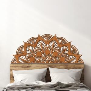 Dřevo života | Mandala k posteli POTĚŠENÍ | Rozměry (cm): 90x36 | Barva: Ořech