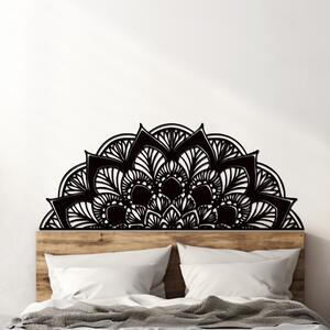 Dřevo života | Mandala k posteli POTĚŠENÍ | Rozměry (cm): 180x72 | Barva: Černá