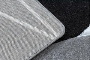 Dětský kusový koberec Petit Raccoon mukki grey 140x190 cm