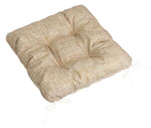 Bellatex Sedák LADA prošívaný 40x40 cm prošívaný Uni cappuccino
