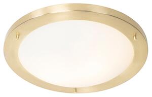 Moderní stropní svítidlo zlaté 41 cm IP44 - Yuma