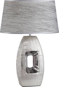 Rabalux / stolní lampa Leah E27 1x MAX 40W stříbrná 4388