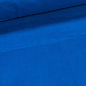 Fleece (flís) 55 jednobarevná uni modrá, š.150cm (látka v metráži)