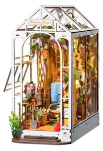 RoboTime - LED Zarážka na knihy Garden house 3D puzzle 2xAAA