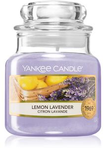 Yankee Candle Lemon Lavender vonná svíčka Classic malá 104 g