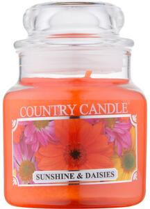 Country Candle Sunshine & Daisies vonná svíčka 104 g
