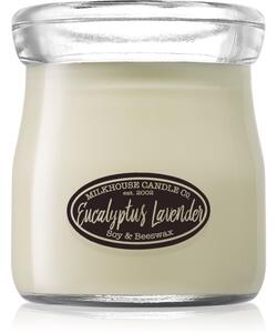 Milkhouse Candle Co. Creamery Eucalyptus Lavender vonná svíčka Cream Jar 142 g