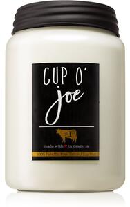 Milkhouse Candle Co. Farmhouse Cup O' Joe vonná svíčka Mason Jar 737 g