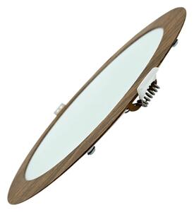 LED Podhledové svítidlo CIRCLE LED/18W/230V 4200K pr. 22 cm hnědá