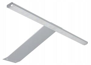 Nástěnná LED lampa KRIA - stříbrná