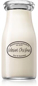 Milkhouse Candle Co. Creamery Victorian Christmas vonná svíčka Milkbottle 227 g