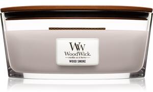 Woodwick Wood Smoke vonná svíčka s dřevěným knotem (hearthwick) 453.6 g