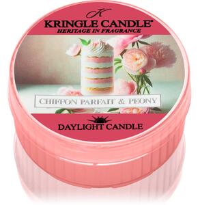 Kringle Candle Chiffon Parfait & Peony čajová svíčka 42 g