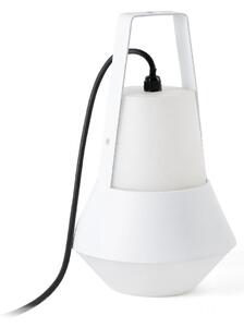 FARO 71563 CAT bílá přenosná stolní lampa - FARO