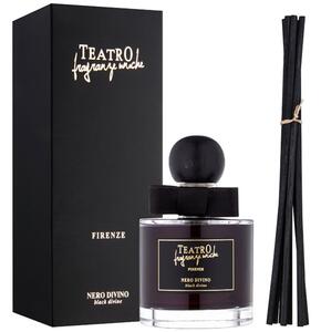 Teatro Fragranze Nero Divino aroma difuzér s náplní (Black Divine) 100 ml
