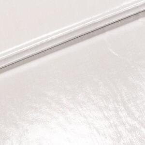 Polyesterový úplet JERSEY ICE, stříbrná lesklá, š.150cm (látka v metráži)